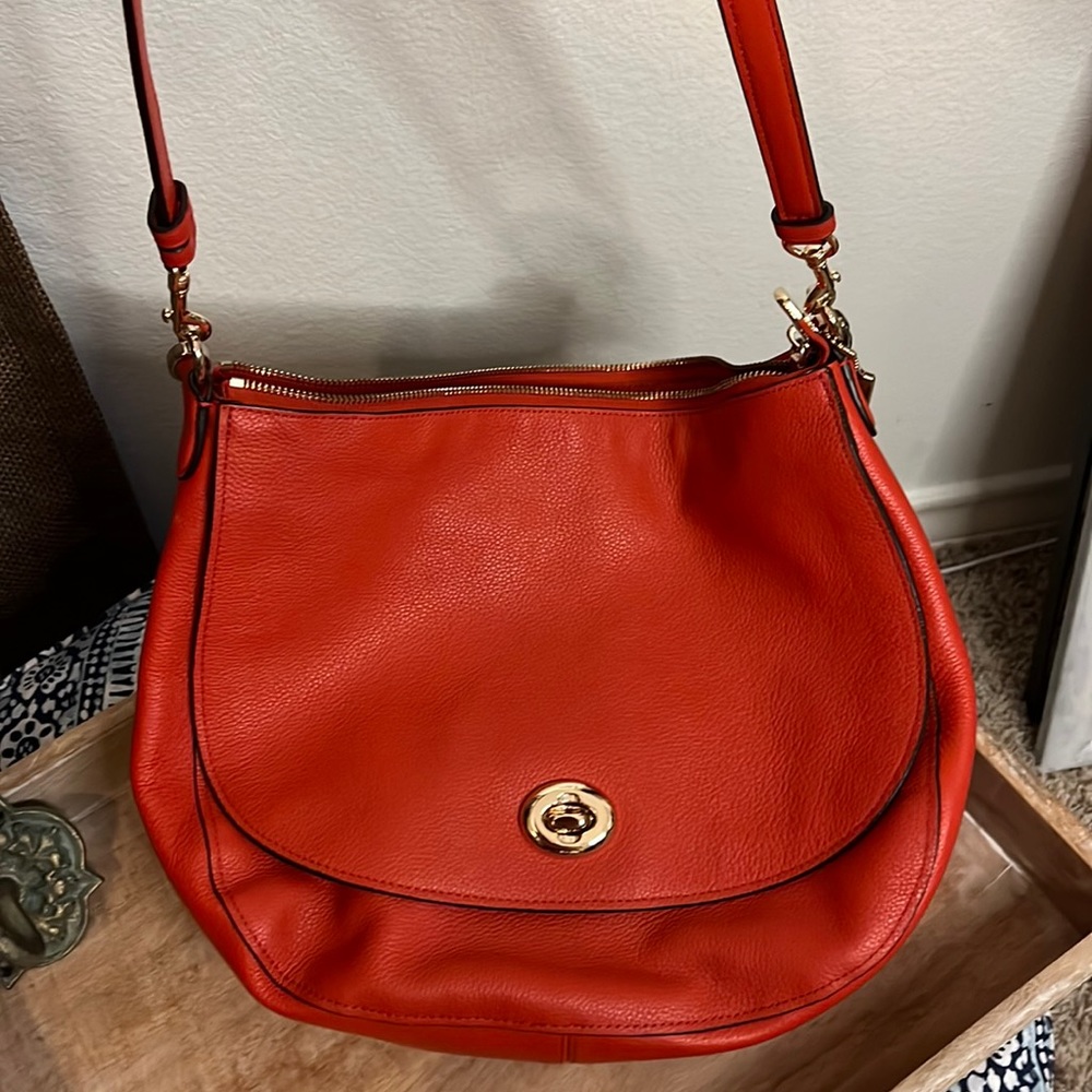 Coach Red, Matching Set With Wallet - image 1